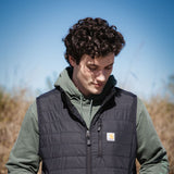 Carhartt Light Weight Insulated Vest for Men in Black