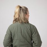 Carhartt Rain Defender Lightweight Insulated Jacket for Women in Green