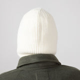 Knit Sweater Balaclava in Ivory