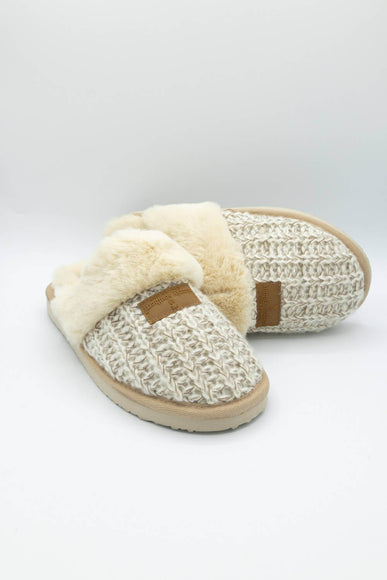 Simply Southern Open Slippers for Women in Tan