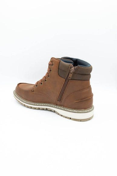 B52 by Bullboxer Moc Toe Boots for Men in Cognac