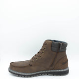 B52 by Bullboxer Moc Toe Boots for Men in Dark Brown