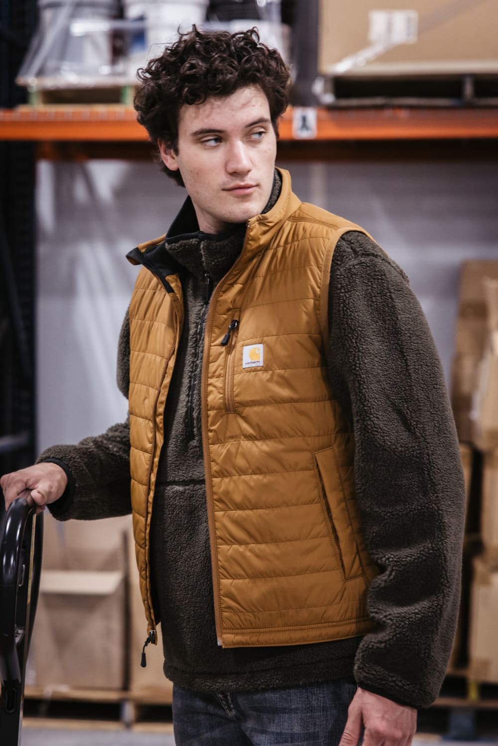 Carhartt vest mens sale hotsell