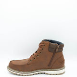 B52 by Bullboxer Moc Toe Boots for Men in Cognac