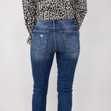 Risen High-Rise Skinny Jeans for Women