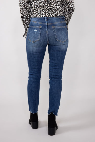 Risen High-Rise Skinny Jeans for Women