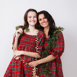 Simply Southern Holiday Dress for Women in Plaid