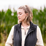 Carhartt Rain Defender Lightweight Insulated Vest for Women in Black