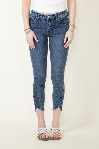 KanCan Temple Mid Rise Ankle Skinny Jeans for Women