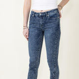 KanCan Temple Mid Rise Ankle Skinny Jeans for Women