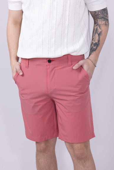 1897 Legends 9” Hydro Flat Front Shorts for Men in Nantucket Red