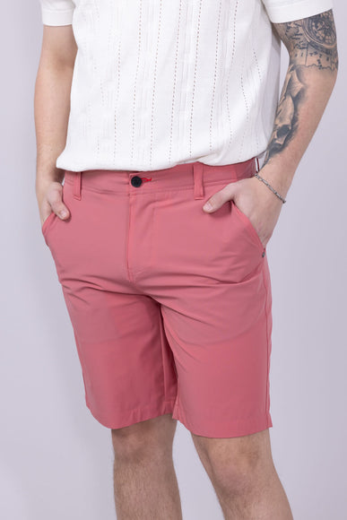 1897 Legends 9” Hydro Flat Front Shorts for Men in Nantucket Red