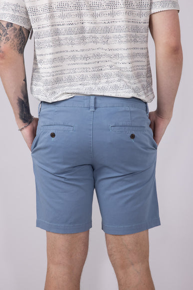 1897 Original 8" Heavy Wash Twill Shorts for Men in Malibu Blue