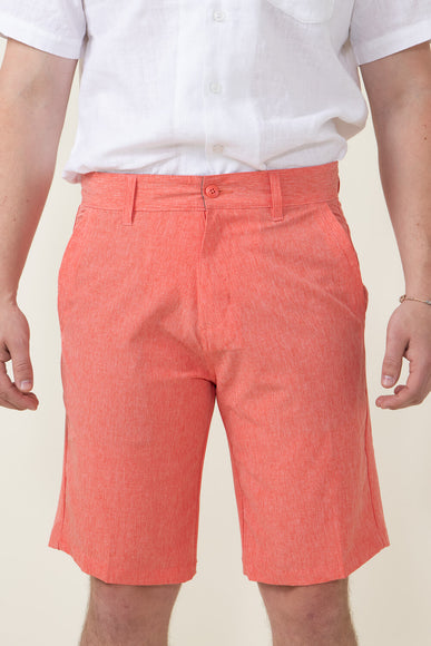 1897 Original Horizon Hybrid Shorts for Men in Coral 