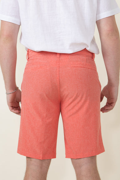 1897 Original Horizon Hybrid Shorts for Men in Coral 