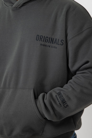 Brooklyn Cloth Originals Hoodie for Men in Dusty Black