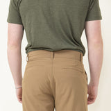 1897 Original Premier Slub Hybrid Shorts for Men in Khaki