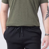 1897 Active Diamond Stretch Shorts for Men in Charcoal 