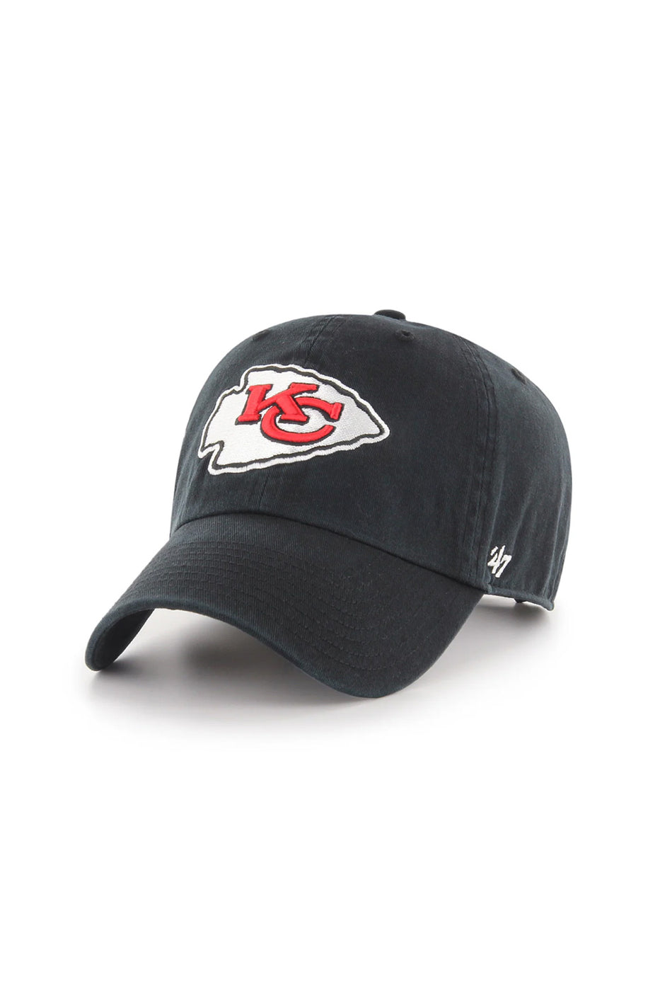 47 Kansas City Chiefs Clean Up Hat in Black F RGW16GWS BK Glik s