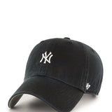 '47 New York Yankees Base Runner Clean Up Hat in Black