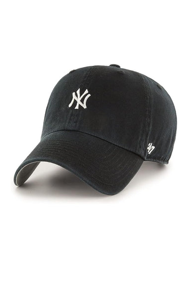 '47 New York Yankees Base Runner Clean Up Hat in Black