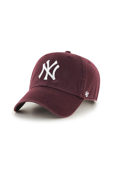 '47 New York Yankees Clean Up Hat in Maroon