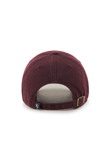 '47 New York Yankees Clean Up Hat in Maroon