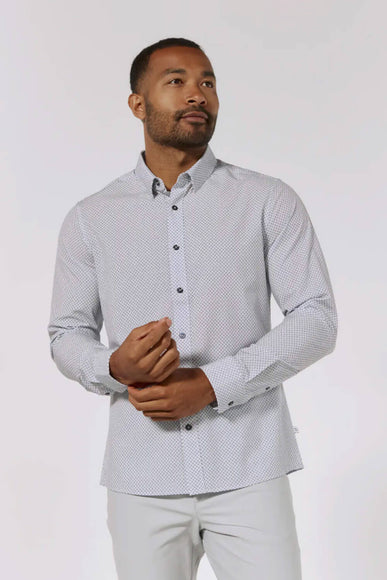 7Diamonds Axton Woven Shirt for Men in White