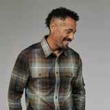 7Diamonds Generation Plaid Shirt for Men in Toffee