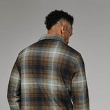 7Diamonds Generation Plaid Shirt for Men in Toffee