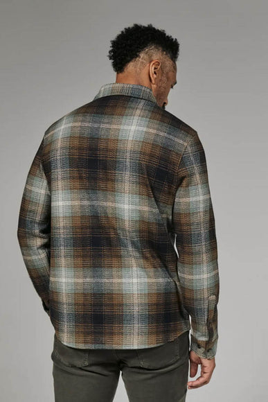 7Diamonds Generation Plaid Shirt for Men in Toffee