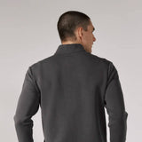 7Diamonds REV Quarter-Zip Pullover for Men in Anthracite