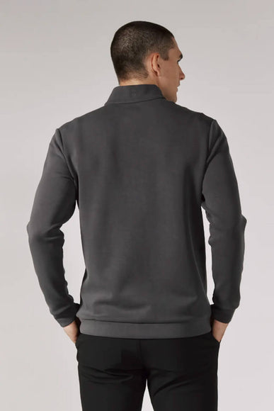 7Diamonds REV Quarter-Zip Pullover for Men in Anthracite