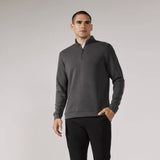 7Diamonds REV Quarter-Zip Pullover for Men in Anthracite