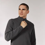 7Diamonds REV Quarter-Zip Pullover for Men in Anthracite