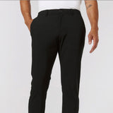 7 Diamonds Zuma Chino Pants for Men in Black 