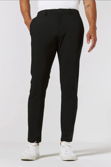 7 Diamonds Zuma Chino Pants for Men in Black 