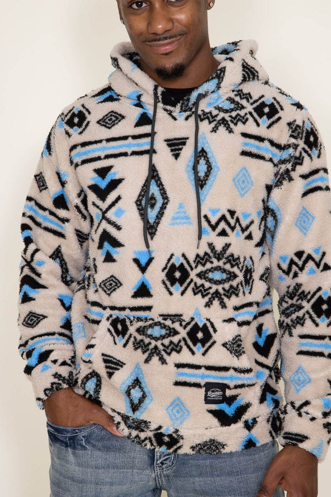 Aztec hot sale fleece hoodie