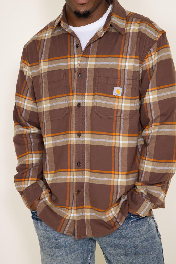 Carhartt® Men's Fleece Lined Flannel Shirt