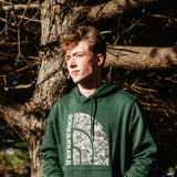 The North Face Jumbo Half Dome Pine Needle Hoodie for Men in Green