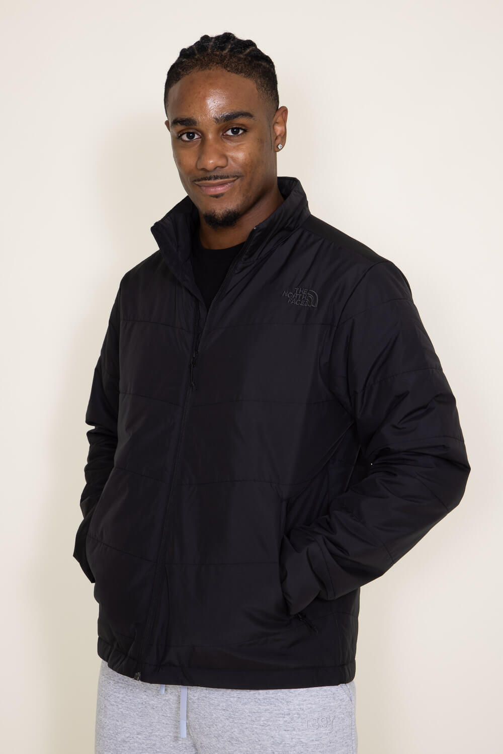 The North Face Junction Insulated Jacket for Men in Black | NF0A5GDC-J ...