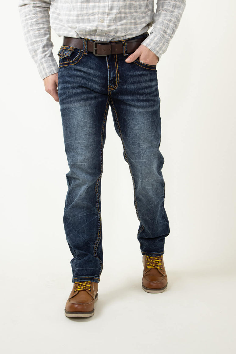 True Luck Andre Straight Jeans for Men | TL22032911 – Glik's