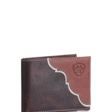 Ariat Bifold Twotone Wallet in Brown/Multi