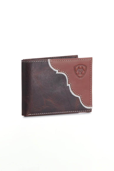 Ariat Bifold Twotone Wallet in Brown/Multi