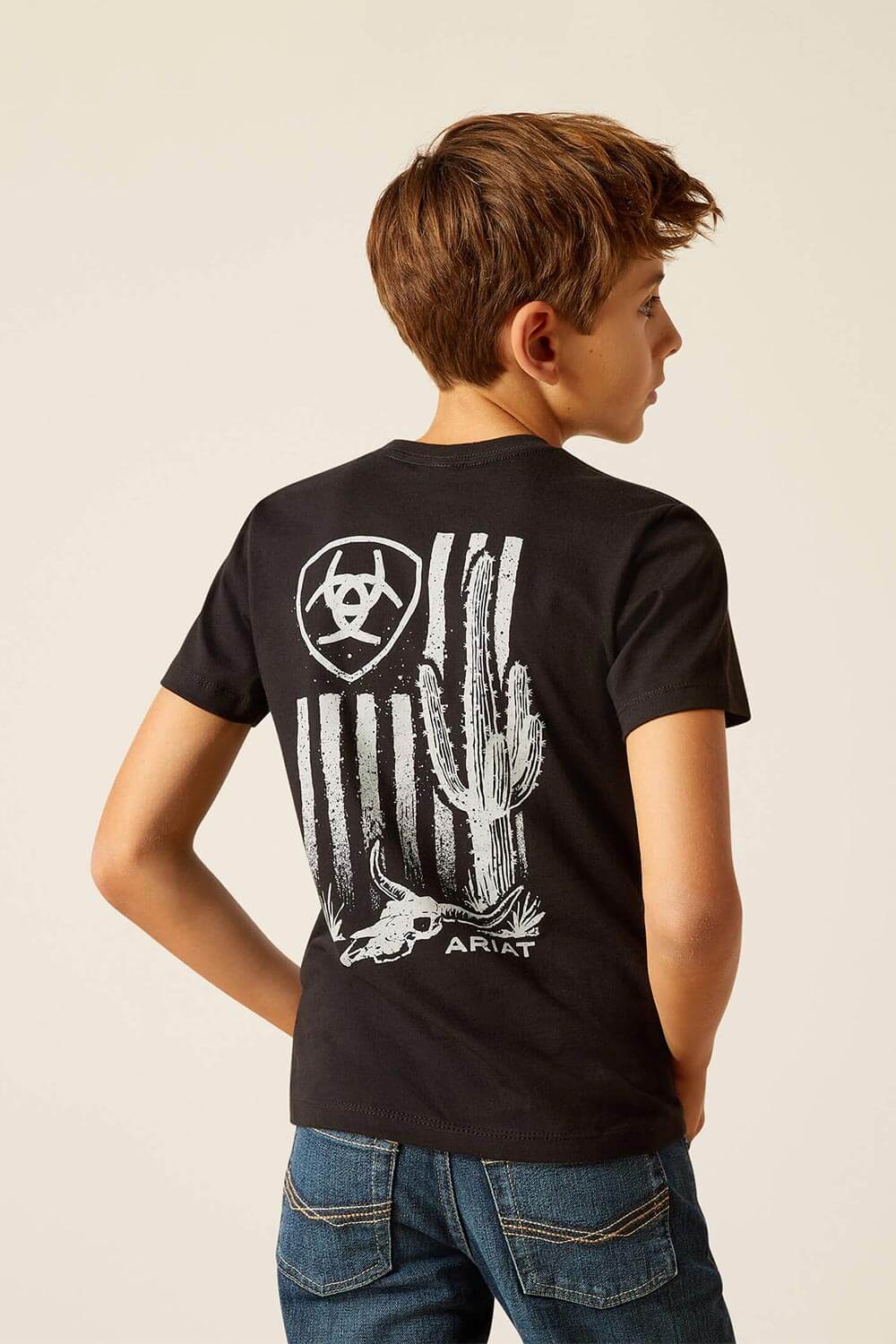 Boys best sale flag shirt