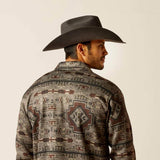 Ariat Caldwell Printed Shirt Jacket for Men in Brindle