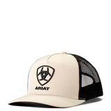 Ariat Embroidered Logo Cap for Men in Khaki