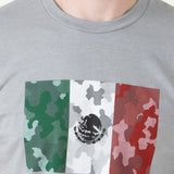 Ariat Mexico Camo Flag T-Shirt for Men in Grey