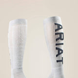 Ariat Midweight Western Boot Socks in Grey