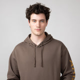 Ariat Rebar Graphic Hoodie for Men in Chocolate Chip